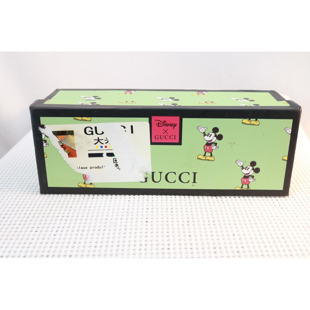 Empty Box Unisex Green Eyewear Case Dust Bag Set